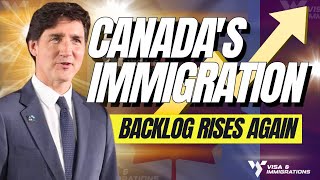 New IRCC Update Canadas Immigration Backlog Rises Again  CIC NEWS 2024 [upl. by Faires]