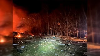 1 person missing after large house explosion in southern Indiana near French Lick [upl. by Dolphin]