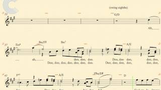 Voice  God Only Knows  The Beach Boys  Sheet Music Chords amp Vocals [upl. by Daley]