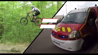 ÇA DEVAIT ARRIVER 🚒VTT DH  Pompiers amp Délires  Partie 23 [upl. by Kleinstein]