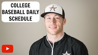 Day in the Life of a College Baseball Player [upl. by Ericka]