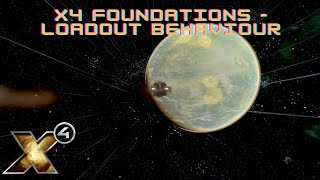 X4 Foundations  Loadout Behaviour [upl. by Eenafit]