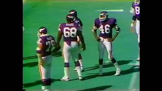 NFL 1984 090984 Minnesota Vikings at Philidelphia Eagles pt 4 of 4 [upl. by Odracer]