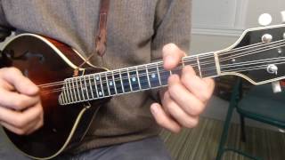 Cooleys Reel  Traditional Fiddle Tune on Mandolin [upl. by Nnylcaj]