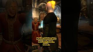 Making Oblivion NPCs HATE Each Other AGAIN Oblivion Skyrim Sunday Gaming GamingVideos funny [upl. by Anderer]