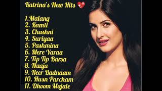 Katrina Kaif New Hit Songs  Audio Album  Love Songs 😍❤️ [upl. by Analah773]