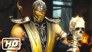 Scorpion Killing SubZero Scene  Mortal Kombat Story [upl. by Leinahtan11]