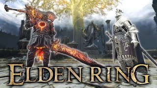 ELDEN RING Ringed Knight VS Banished Knight [upl. by Enirual898]