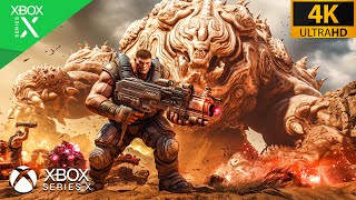 The Gears of War™ LOOKS ABSOLUTELY AMAZING  Ultra Realistic Graphics Gameplay 4K 60FPS HDR [upl. by Ellita]