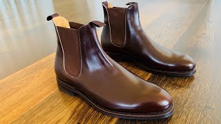 Meermin Chelsea Boots  101050  DARK BROWN CALF  E [upl. by Aihtak]