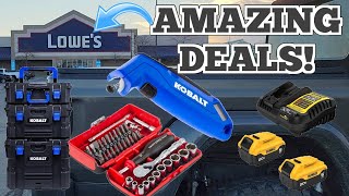 Christmas Tool Deal Shopping At LOWES HolidaywithYouTube [upl. by Anuahsat]