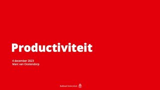 Inleiding in de morfologie 610 Productiviteit [upl. by Ylime]