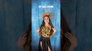 DIY Gold Crown  Krone Tutorial cosplay diy tutorial crown crafts craft basteln [upl. by Essie]