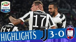 Juventus  Crotone 30  Highlights  Giornata 14  Serie A TIM 201718 [upl. by Salokcin]