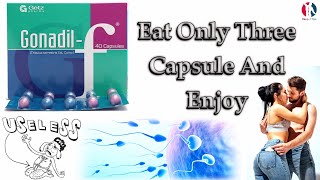 Gonadil f capsule reviews  How to use gonadil f capsule  Gonadil f capsule uses in urdu [upl. by Ennaeus714]