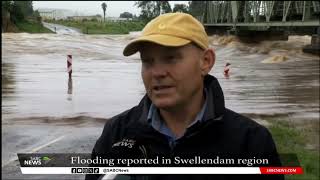 Widespread flooding in Swellendam after overnight rain [upl. by Etnauj]