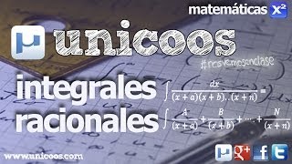 Integral racional en fracciones simples 02 BACHILLERATO matematicas [upl. by Rollecnahc]