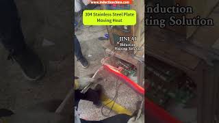 304 Stainless Steel Plate Moving Heat Hardening Quenching [upl. by Aissatsan]