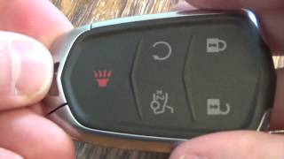 DIY Cadillac  How to change SmartKey Key fob Battery on Cadillac ATC  CTS  XTS [upl. by Tyre844]