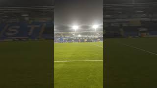 Shrewsbury Town Croud Meadow Shropshire v Birmingham City KRO [upl. by Akkinahs]