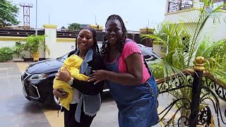 PART 1  SEE HOW UCHE NANCY WELCOMED GRANDDAUGHTER amp FAMILY AS SHE PEPARERED FOR HER HOUSEWARMING [upl. by Mccormick]