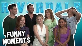 Riverdale Cast FUNNY MOMENTS amp SPOILERS Comic Con 2018 [upl. by Tavey]