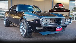 1968 Pontiac Firebird Restomod 383 SBC Stoker Motor FOR SALE [upl. by Brinson]