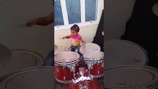 minha irmã Sofia baterista 😍😄 [upl. by Accebber]