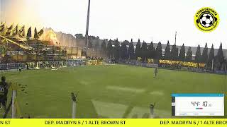 DEPORTIVO MADRYN VS ALMIRANTE BROWN [upl. by Dorice]