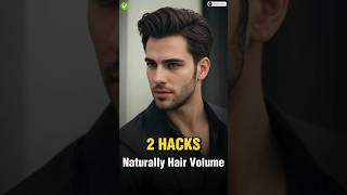 2 Hair Volume Hacks ✅  shorts viral [upl. by Hunley]