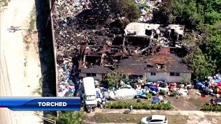 Hollywood ‘hoarder’ house destroyed in fire received several violations from city [upl. by Eimaral]