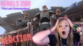 Star Wars Rebels 2x03 quotThe Lost Commandersquot  reaction amp review [upl. by Eiggam463]