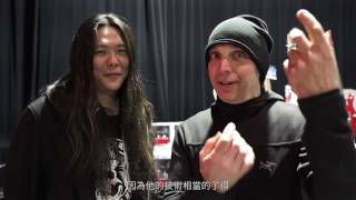 Joe Satriani welcomes Silent Hell Evil Dan to the Ibanez family [upl. by Ecinom739]