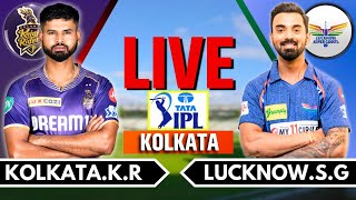 IPL 2024 Live KKR vs LSG Live Match  IPL Live Score amp Commentary  Kolkata vs Lucknow Live Match [upl. by Bazar502]