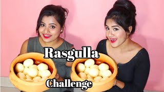 RASGULLA Eating Challenge  Bengali Rosogolla Competition  Food Challenge India [upl. by Nafis]