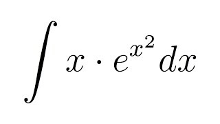 Method 2 Integral of xex2 substitution [upl. by Kcinimod]