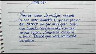 A Letra mais Fácil para iniciantes praticar Caligrafia Alfabeto Maiusculo [upl. by Ahsain]