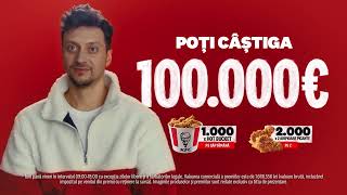 LA KFC POȚI CÂȘTIGA 100000 DE EURO [upl. by Stephenson]