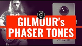 David Gilmours phaser tones  the MXR Phase 90 [upl. by Notsob]