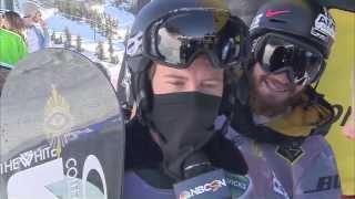 Shaun White Wins SNB Halfpipe Olympic Qualifier 4  US Snowboarding [upl. by Irrac350]