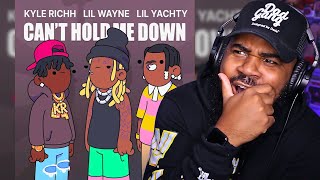 ITS TOO EASY FOR WAYNE Lil Wayne Kyle Richh amp Lil Yachty  Cant Hold Me Down REACTION [upl. by Otila]