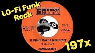 Rambunction  It Might Make A Difference Square Records LoFi Funk Rock 45 [upl. by Cacka]