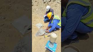 Compaction test Sand cone method [upl. by Magnusson794]