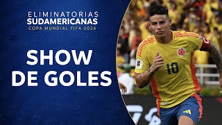 TODOS LOS GOLES  FECHA 8  ELIMINATORIAS SUDAMERICANAS [upl. by Eleanore]