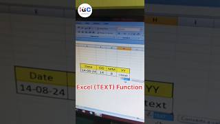 Use Excel TEXT Function  Excel New Trick  youtubeshorts viral excelshorts [upl. by Rimidalg]