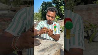 Making A toy car 🚗 with clip pain ￼ rubber band ￼and cap ￼Bengali mini blog shorts😱 [upl. by Paolo]