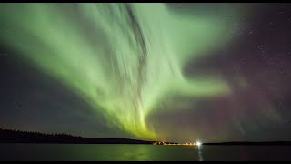 Aurore boreali timelapse Lapponia Finlandia Aurora Polare Rovaniemi amp Muonio Turismo Santa Claus [upl. by Jacobsohn88]