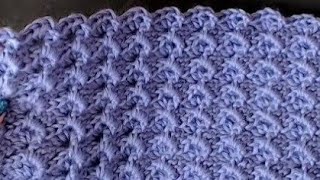 Crochet Waves pattern blanket Such a beautiful pattern to crochet EASY 1 ROW REPEAT [upl. by Asiaj]