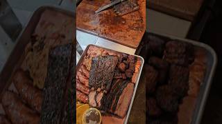 brisket porkribs sausage pulledpork dinner texas bbq barbecue estoesbbq arre arlington 🔥🔥 [upl. by Tiernan]