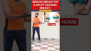 Uplift sagging breast💯 youtubeshorts fitness exercise trending viral shortvideo share [upl. by Anilahs497]